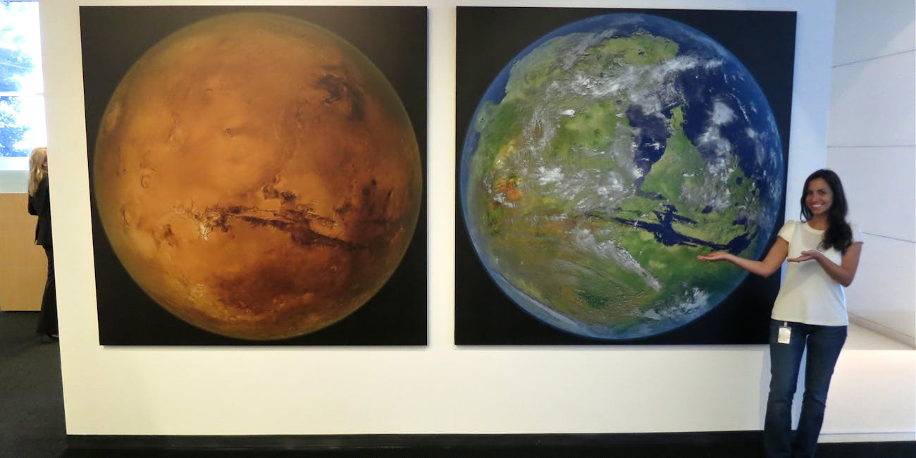 We bring you Mars