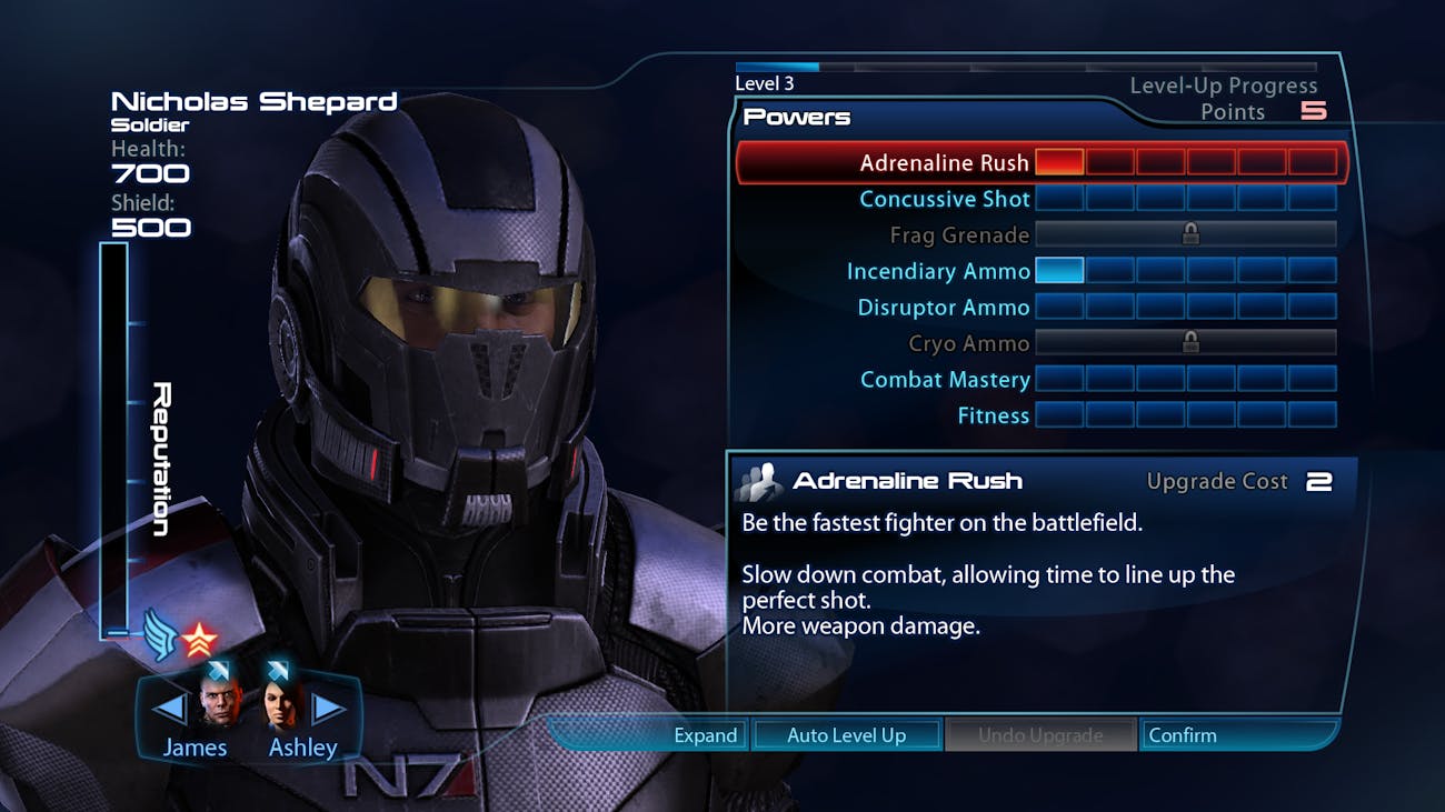 Mass Effect Andromeda Class Profiles Hurt Player Choice