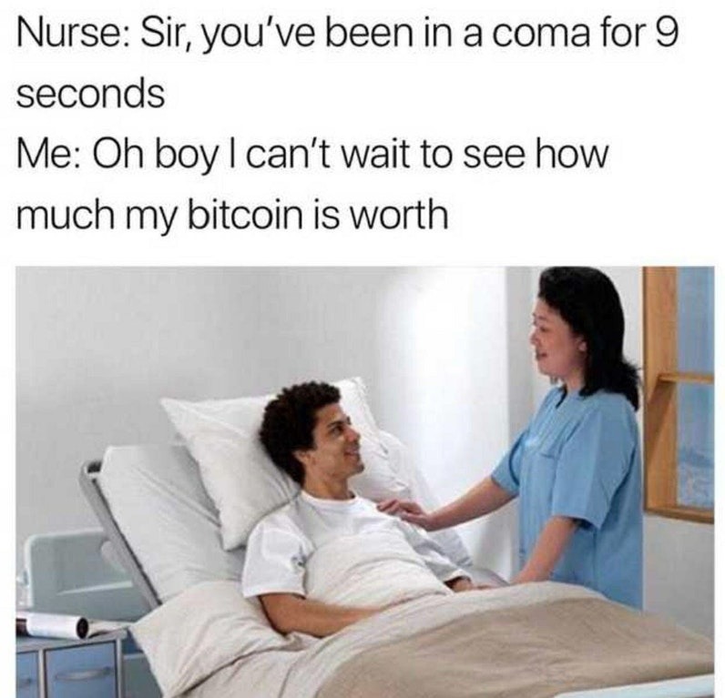 what its like to invest in bitcoin funny