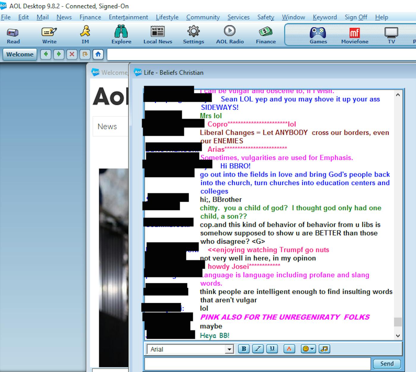 90s Aol Chat The Letter Of Introduction