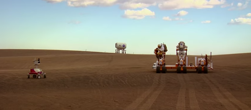 The future of Mars exploration is actually closely related to the future of autonomous driving.