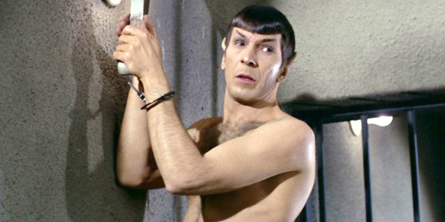 Naked Spock Beats Down The Borg In Star Trek Boldly Go 4 Inverse