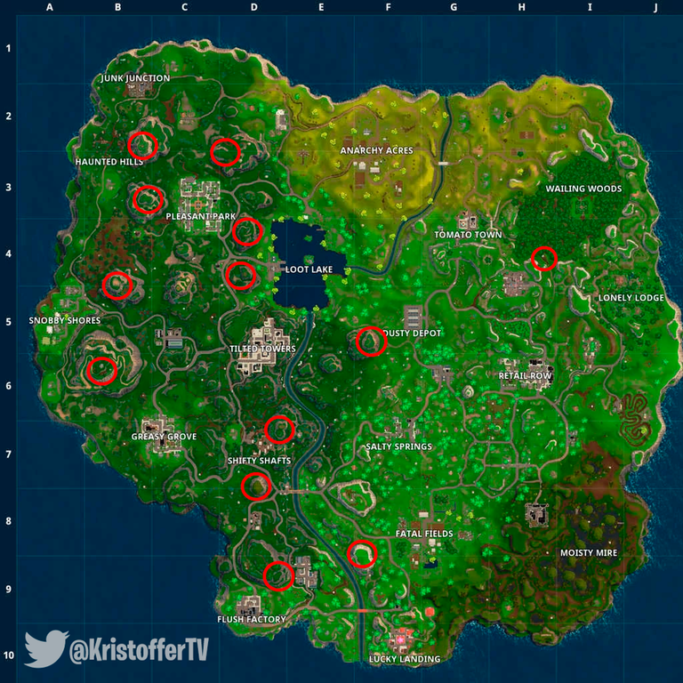 fortnite rocket launch 4 best locations to watch this one time event inverse - fortnite lucky landing png