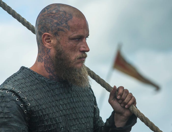 Ragnar Lothbrok in 'Vikings'