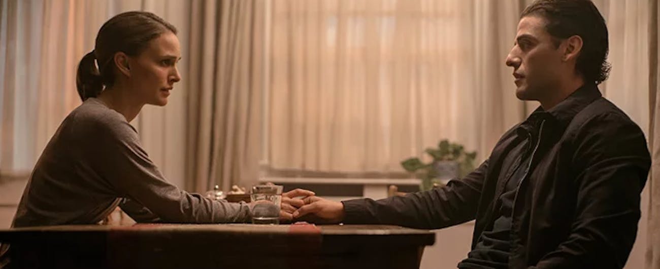 Natalie Portman and Oscar Isaac in 'Annihilation'