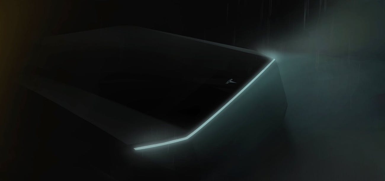Tesla Pickup Teaser