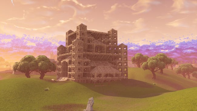 'Fortnite" Castle in Playground