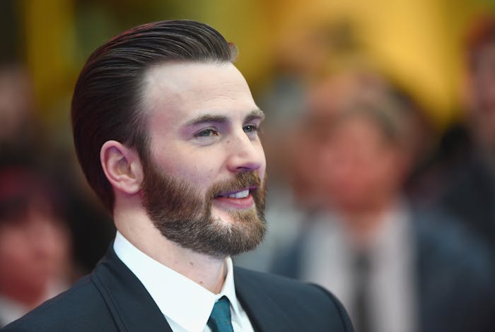 LONDON, ENGLAND - APRIL 26: Chris Evans arrives for UK film premiere 'Captain America: Civil War' at Vue Westfield on April 26, 2016 in London, England (Photo by Ian Gavan/Getty Images)