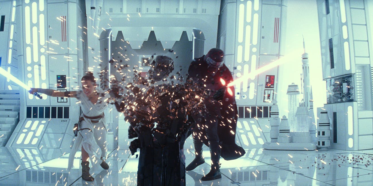 Palpatine Reylo Rise of Skywalker trailer