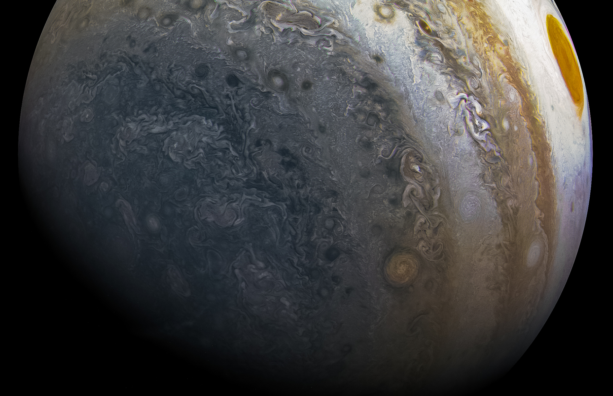 Jupiter from Juno's Perijove 12