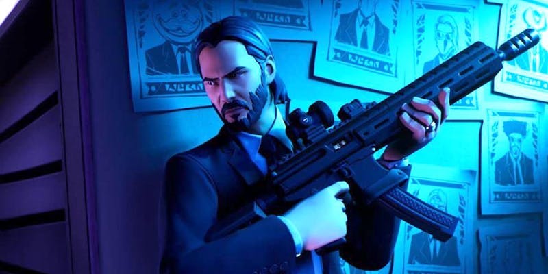 how to get the fortnite john wick skin and complete the ltm challenges - how to send gifts in fortnite mobile
