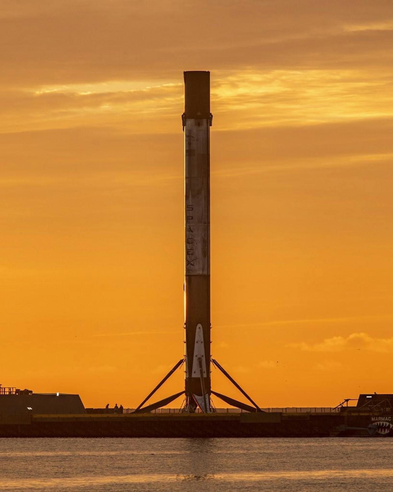 Spacex Elon Musk Shares Gorgeous Photos Of Falcon 9 After