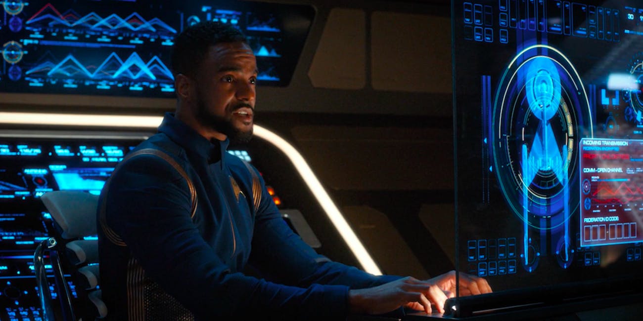 Ronnie Rowe Jr. as Bryce in 'Star Trek: Discovery.'