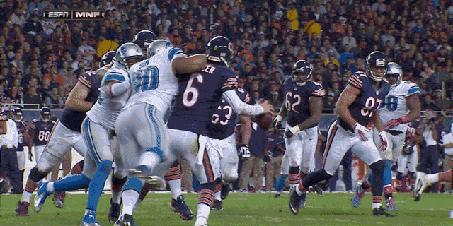 Jay cutler sack