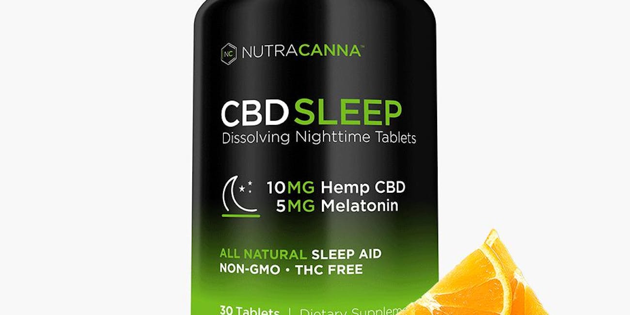 CBD + Melatonin Dissolvable Sleep Tablets - 10 MG