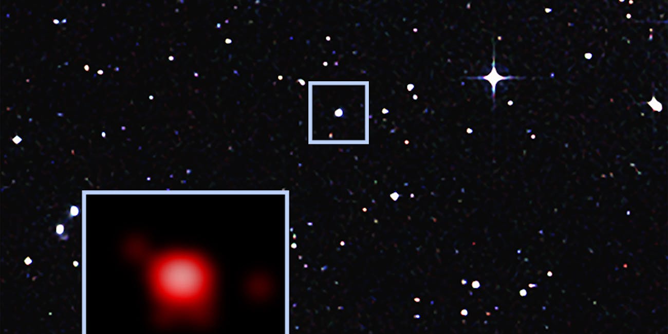 The Chandra X-ray Observatory measured regular outbursts coming from a supermassive black hole every nine hours.