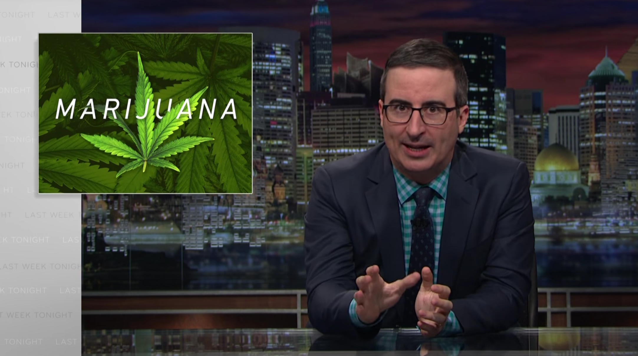 John Oliver Goes Off On America's Most Absurd Marijuana Laws