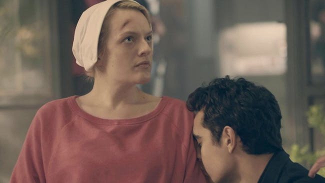 Elisabeth Moss and Max Minghella on 'The Handmaid's Tale'