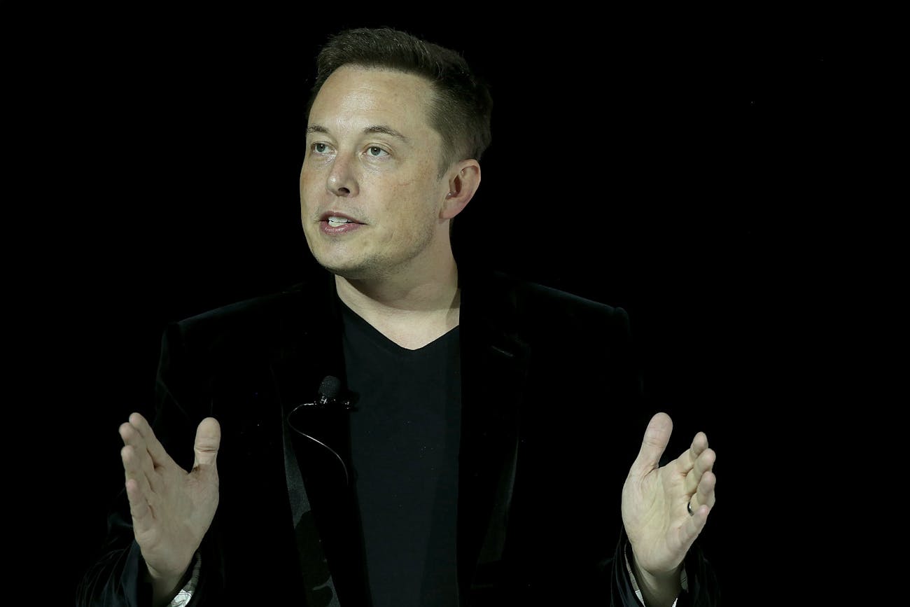 Tesla CEO Elon Musk