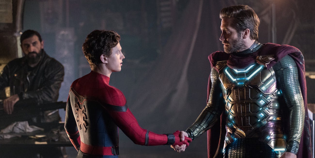 Mysterio' representation in Spider-Man: Far From Home 2 Mysterio' in Spider-Man: Far From Home