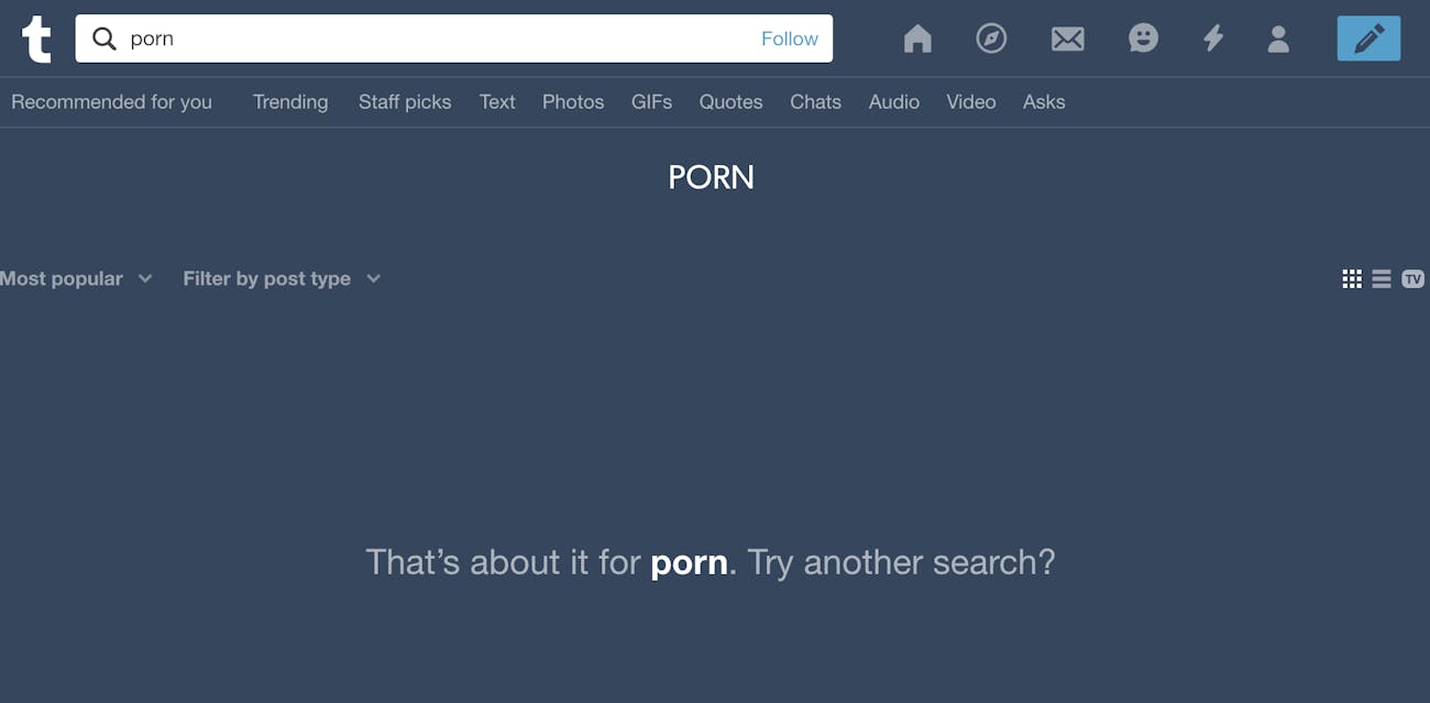Batgirl Porn Tumblr - Tumblr Is Making It Harder to Find Porn by Censoring Search ...