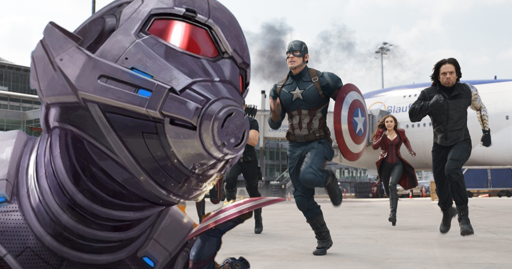 Civil War Concept Art Shows Ant Man On Iron Mans Side