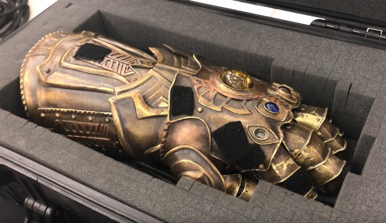 ‘Infinity War’ Josh Brolin’s Gauntlet Prop Is More Terrifying in Real