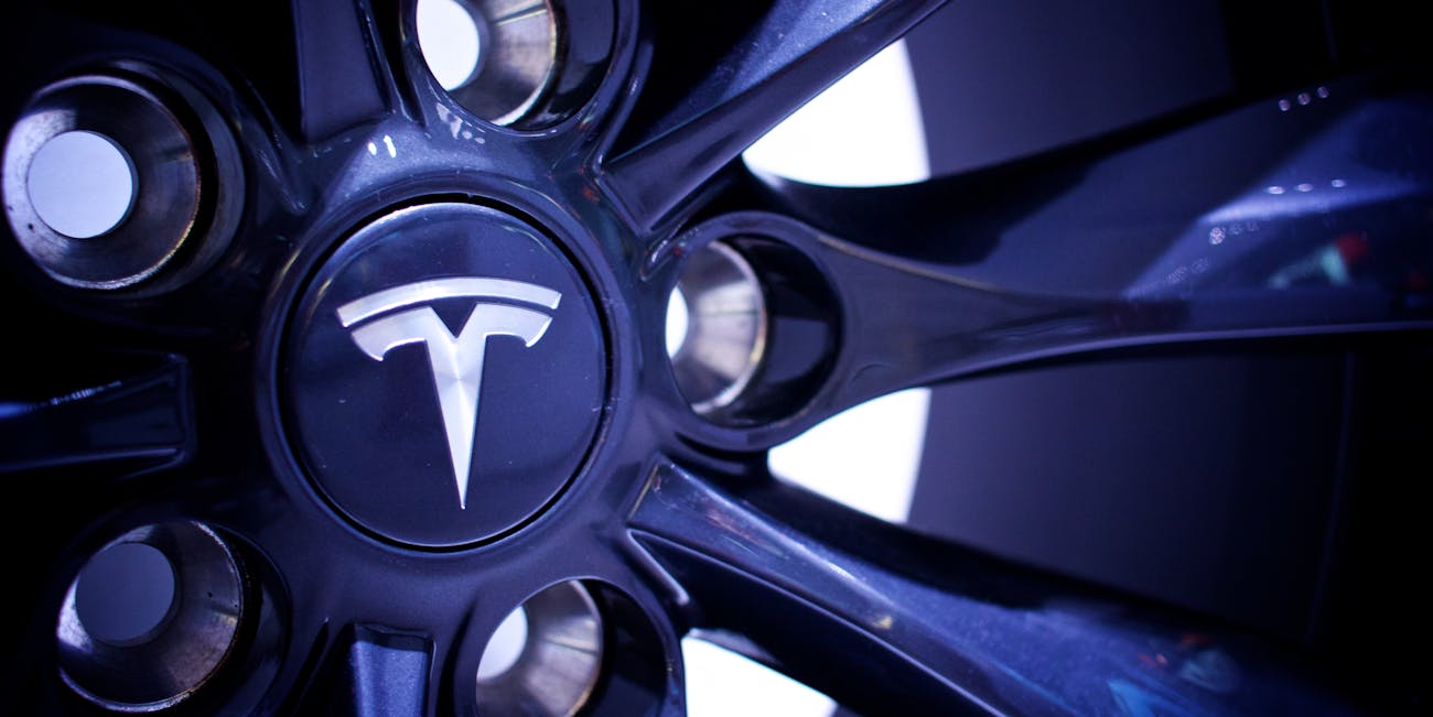 Tesla alloy wheels