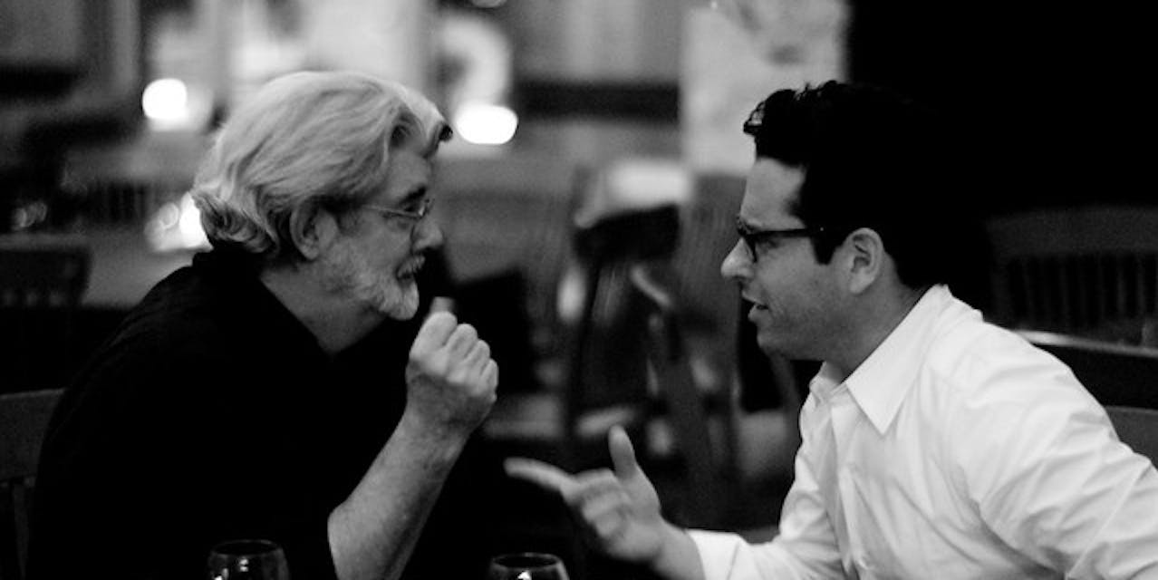 George Lucas and JJ Abrams