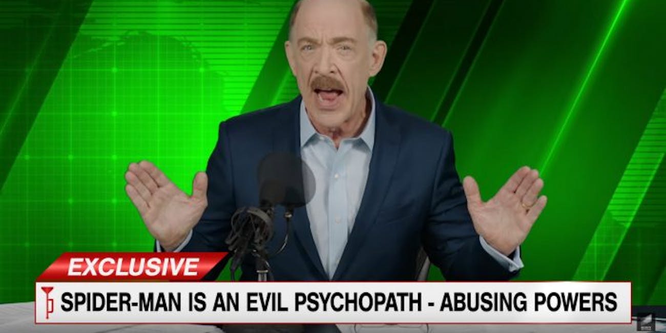 jk simmons j jonah jameson morbius
