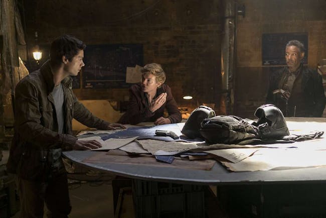 Resistance planning looks stressful in 'The Death Cure'.