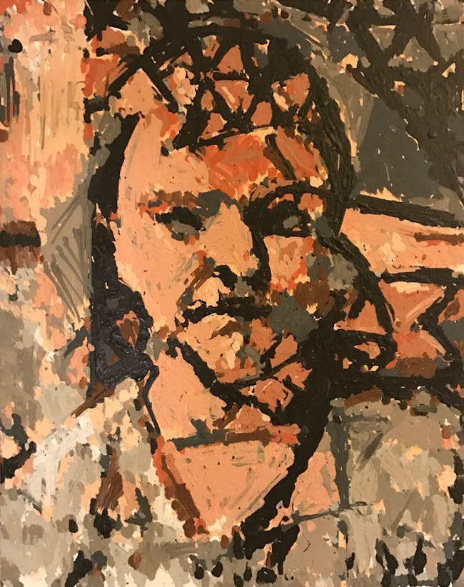 Hunter Robotic Art Competition A.I. Painting