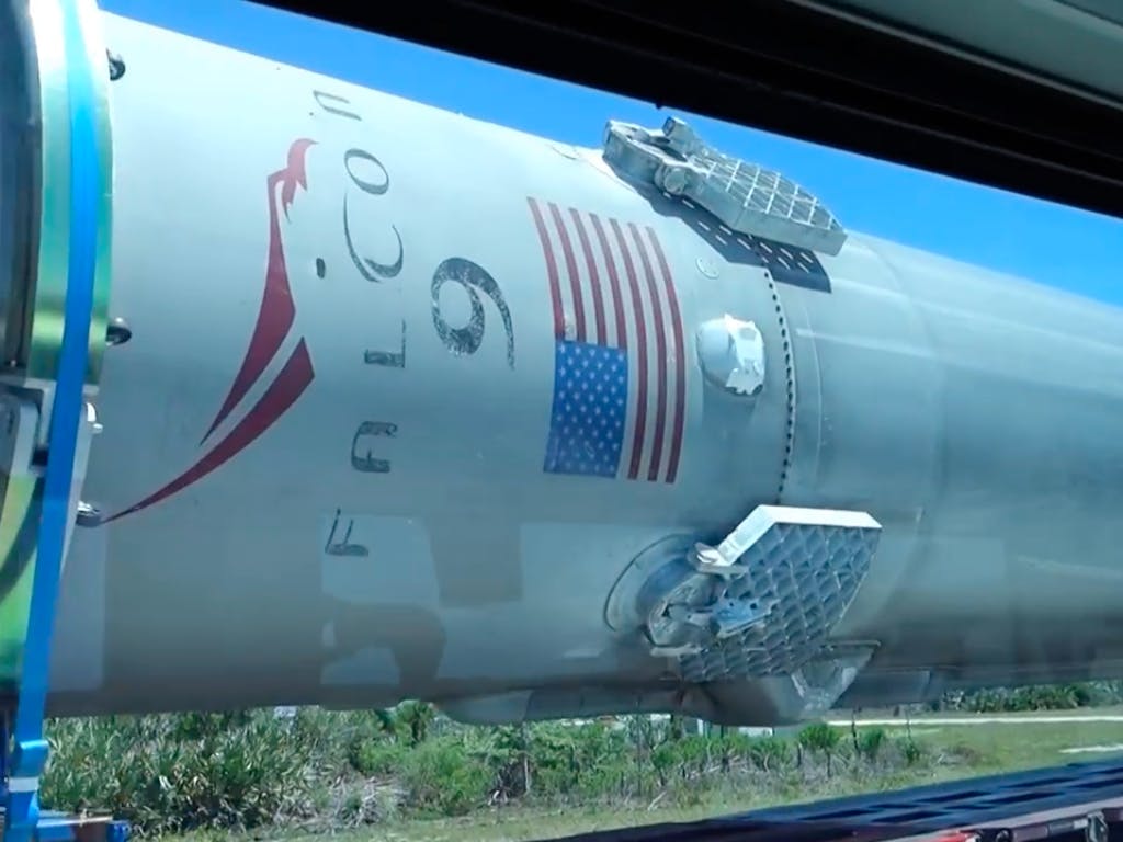 Watch: Extremely Southern Guy Narrates Falcon 9 Rocket's Trip Back to SpaceX's Launchpad