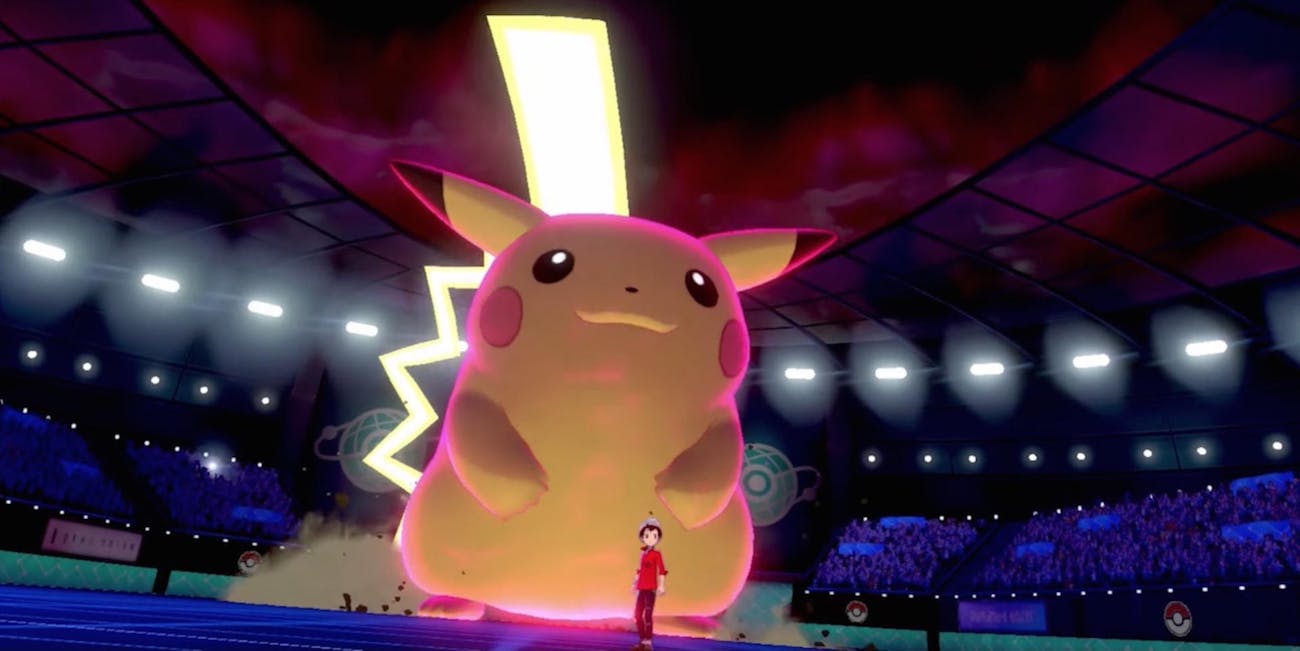 Pokémon Sword And Shield Adds Gigantamax Fat Pikachu