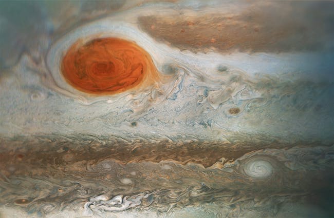 jupiter great red spot nasa