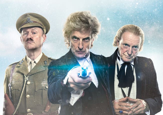 Right now, Mark Gatiss is known only as "The Captain."