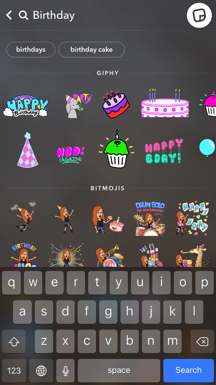 Snapchat Update How To Add GIF Stickers To Stories Inverse