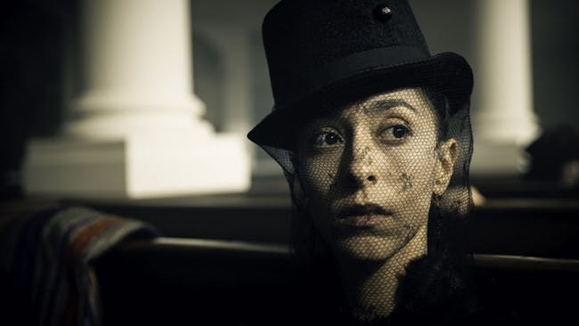 Oona Chaplin as Tom Hardy's sister