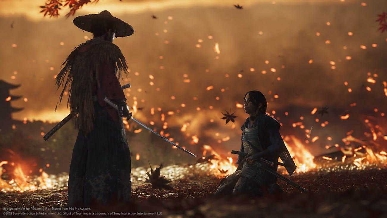 ghost of tsushima sucker punch ps4 sony
