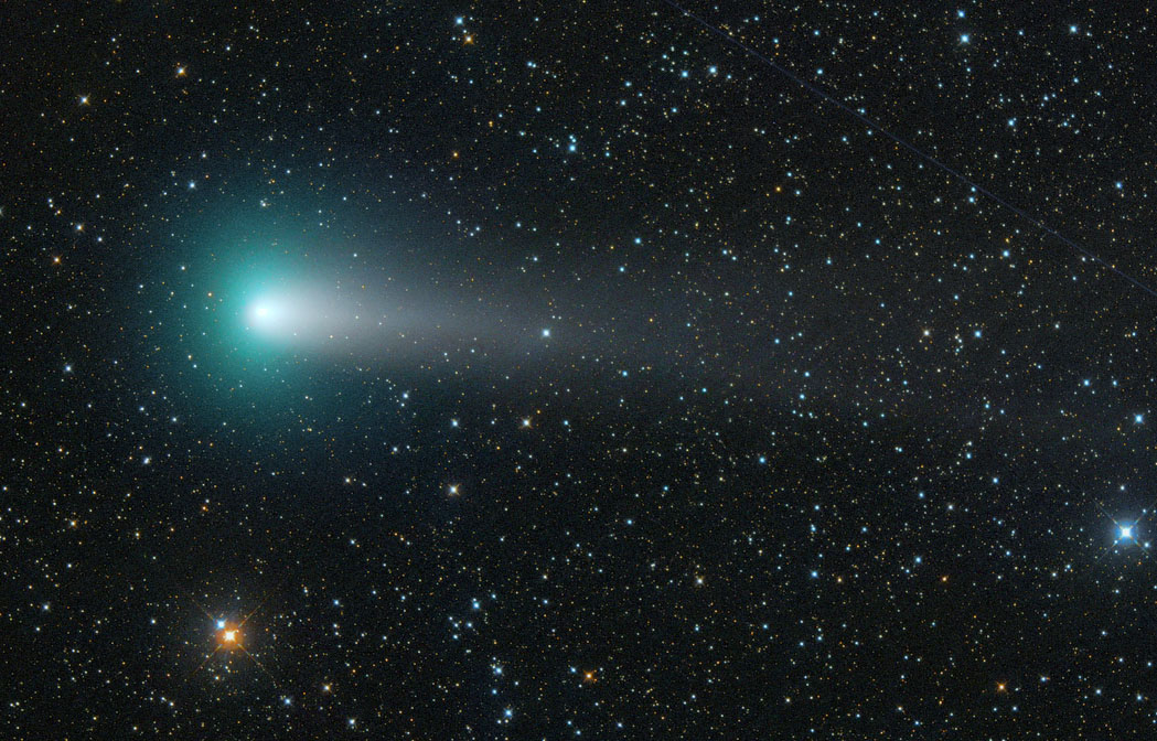 An artist's illustration of Comet 21P
