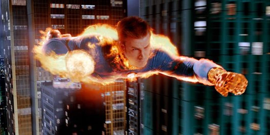 Human Torch Fantastic 4