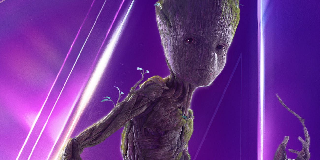 Avengers Infinity War Groot Rocket