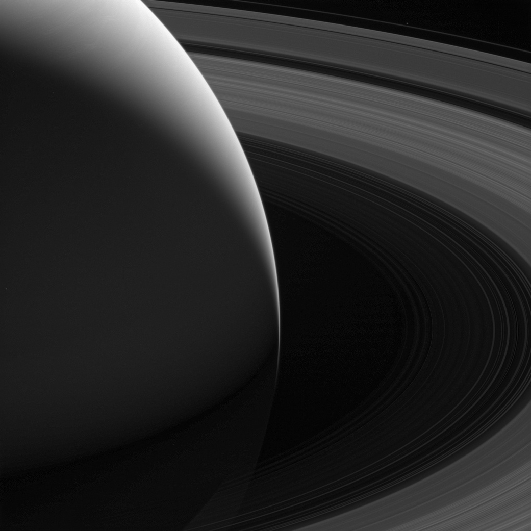 NASA Image Captures Saturn's B Ring Ice Peaks In Stunning Detail | Inverse