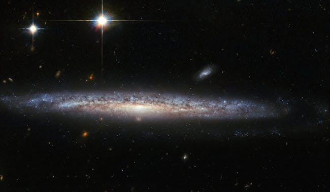 Discovered by William Herschel in 1787, NGC 5714 was host to a fascinating and rare event in 2003 known as a calcium-rich supernovae.