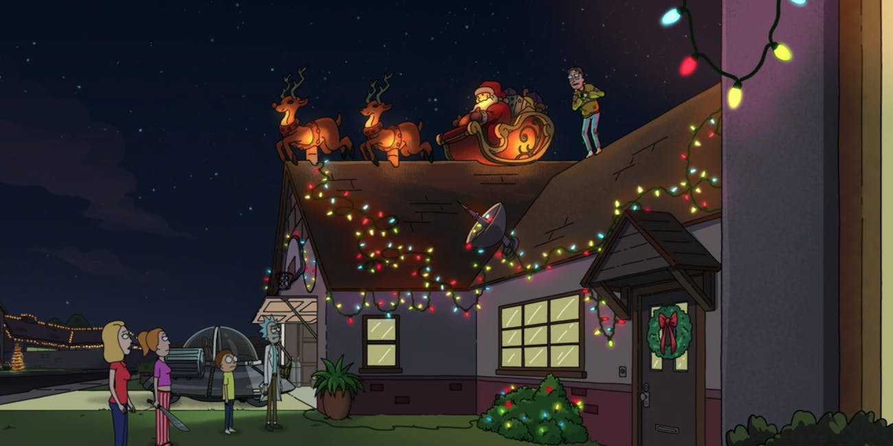 rick and morty christmas