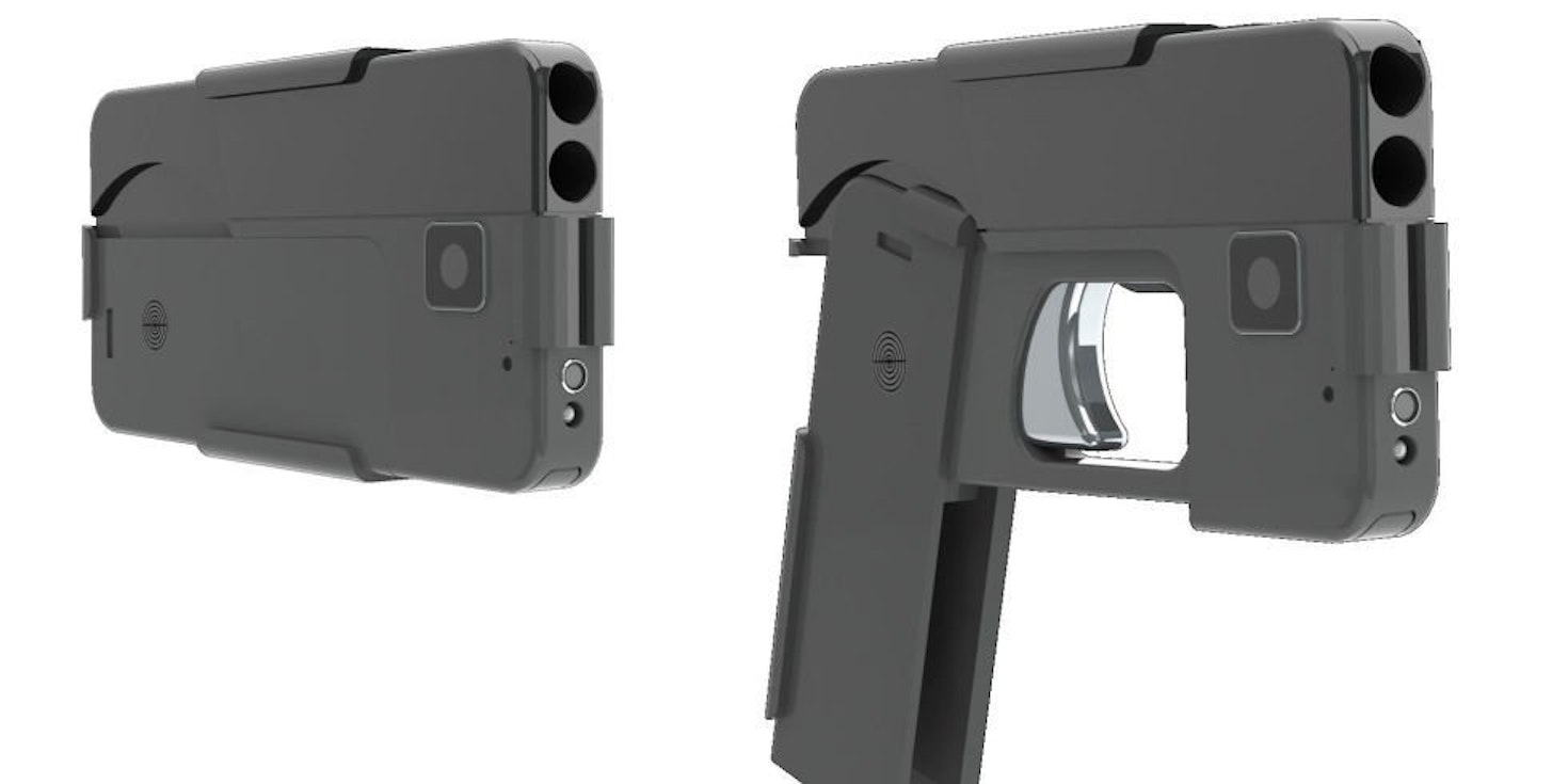 Maker of iPhone Gun “It's Just a Pistol With a Folding Grip” Inverse