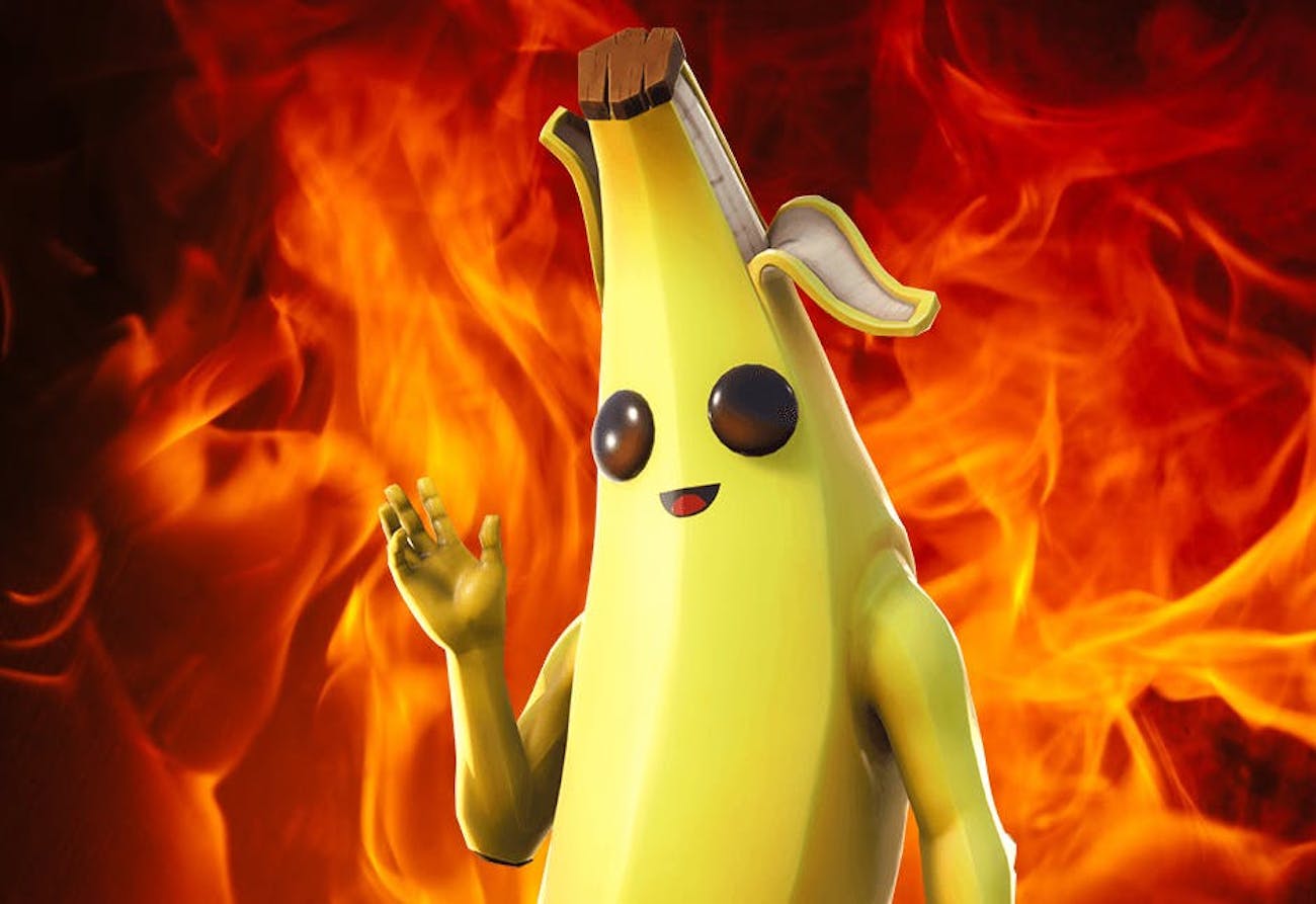 Fortnite Season 8 Skins Peely The Banana Is A Meme But Is He Evil - fortnite s latest skin is a demonic banana called peely and fans love him