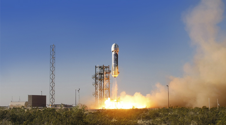 Check Out This Video of Blue Origin Landing Its Rocket on Earth Inverse