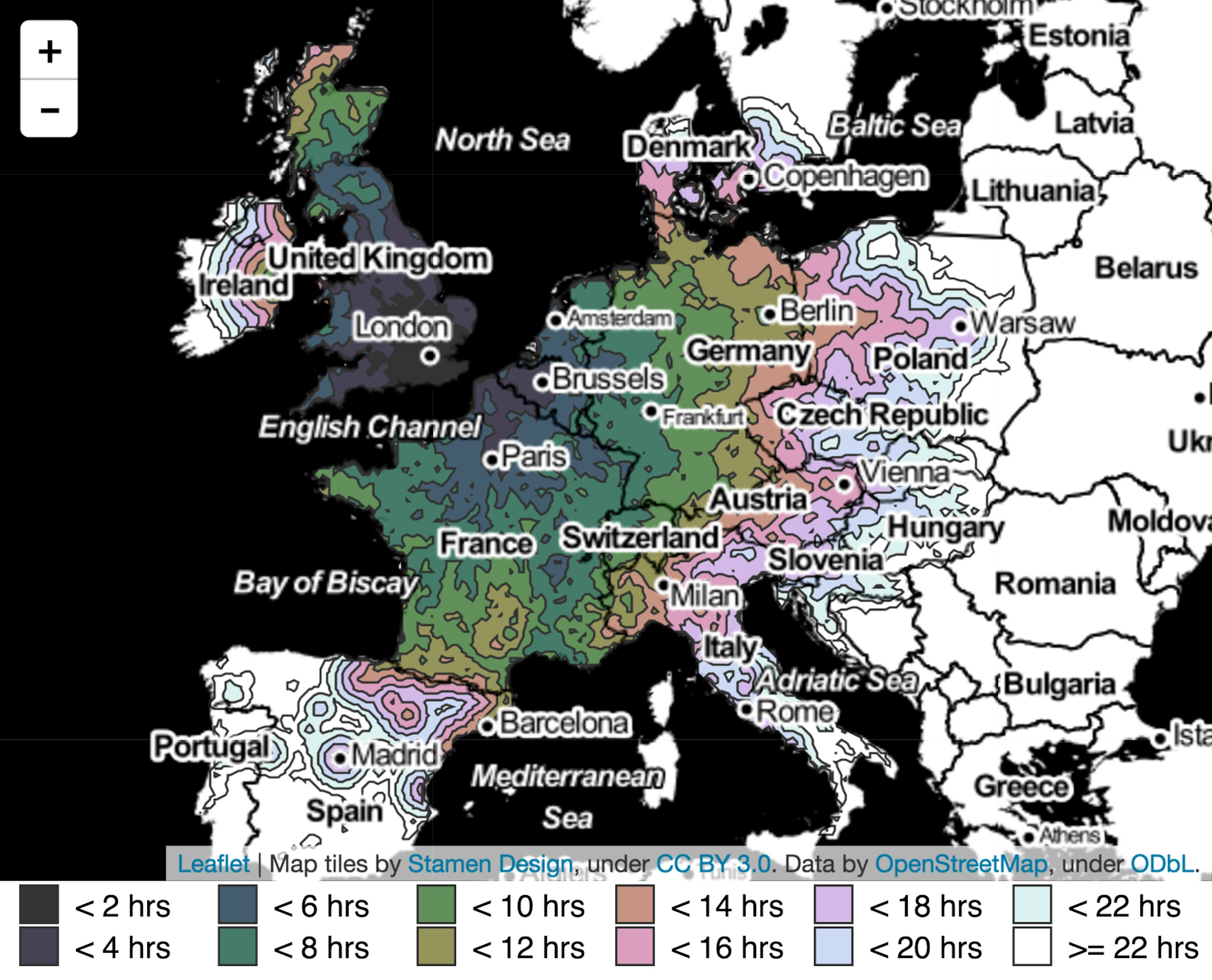 These Europe Train Maps Will Help You Plan the Ultimate Eurotrip Inverse