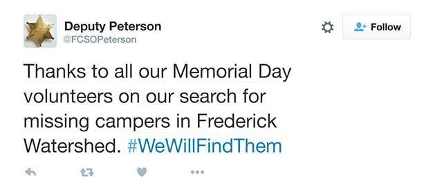 Fake Blair Witch Twitter account